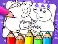 Xogo Libro de debuxo de Peppa Pig en liña Xogo Libro de debuxo de Peppa Pig en liña