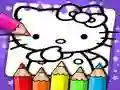 Xogo Libro de colorear Hello Kitty en liña