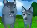 Xogo Simulador de lobo animais salvaxes en liña