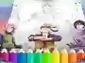 Xogo Libro de colorear Naruto Shippuden en liña