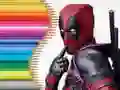 Xogo Libro de colorear para Deadpool en liña Xogo Libro de colorear para Deadpool en liña