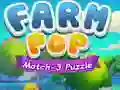 Xogo Granja Pop Match-3 Puzzle en liña Xogo Granja Pop Match-3 Puzzle en liña