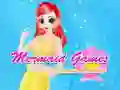 Xogo Xogos de Sereas Maquillaxe de Princesa en liña