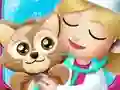 Xogo Veterinario de Mascotas: Coidado de Animais en liña