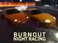 Xogo Coches de Noite Burnout en liña