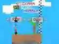 Xogo Stickman contra Noob Martelo en liña Xogo Stickman contra Noob Martelo en liña