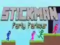 Xogo Fiesta Stickman Parkour en liña
