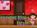 Xogo Escape da habitación de San Valentín de Amgel en liña