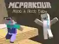 Xogo MCParkour Noob e Noob Bebé en liña