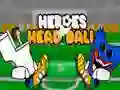 Xogo Héroes Cabeza Bola en liña