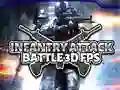 Xogo Ataque de Infantería Batalla 3D FPS en liña