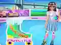 Xogo Práctica de patinaxe con mellores amigos en liña