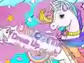 Xogo Libro de colorear: Viste o unicornio en liña Xogo Libro de colorear: Viste o unicornio en liña