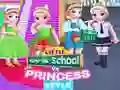 Xogo Escola de Nenas Pequenas vs Estilo de Princesa en liña Xogo Escola de Nenas Pequenas vs Estilo de Princesa en liña