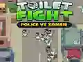Xogo Loita no baño: Policía contra zombi en liña