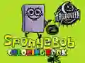 Xogo Libro de Coloreado de Halloween SpobgeBob en liña