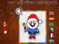 Xogo Coloración Fácil de Papá Noel en liña Xogo Coloración Fácil de Papá Noel en liña
