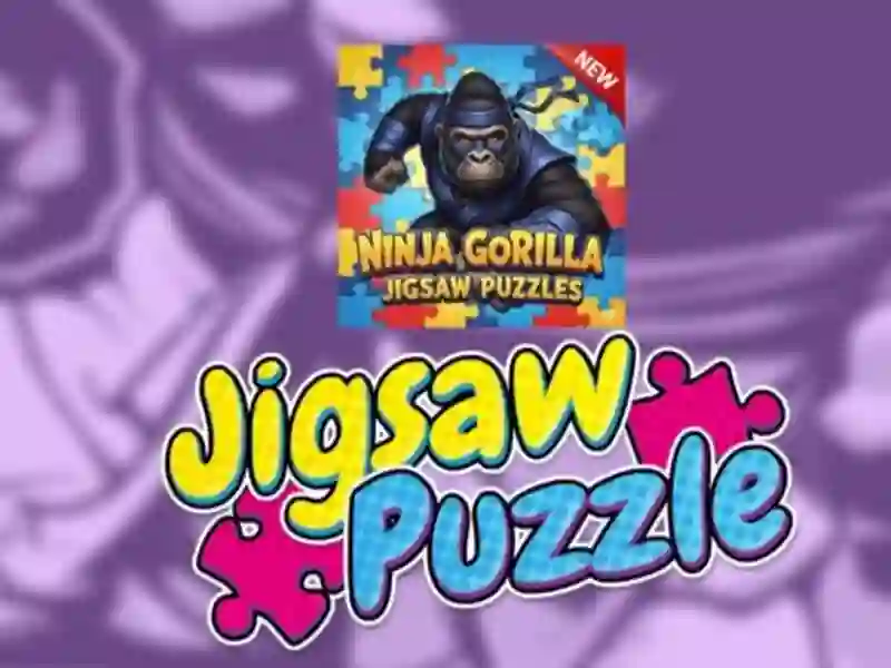 Xogo Ninja Gorilla Jigsaw Puzzles en liña