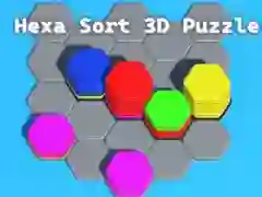 Xogo Rompecabezas Hexa Sort 3D en liña