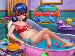 Xogo Spa da Nena Embarazada con Puntos en liña