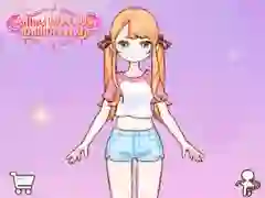 Xogo Vestiña Boneca Anime en liña