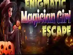 Xogo Fuxido da Nena Maga Enigmática en liña