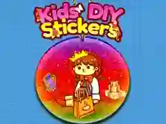 Xogo Adhesivos DIY para nenos en liña
