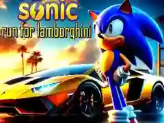 Xogo Sonic Corre por Lamborghini en liña Xogo Sonic Corre por Lamborghini en liña