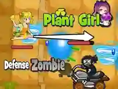 Xogo Defensa da Nena Planta Zombie en liña
