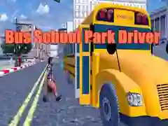 Xogo Conductor de Autobús Escolar no Parque en liña
