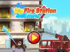 Xogo O meu mundo da estación de bombeiros en liña