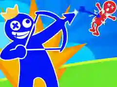 Xogo Rompecabezas de Espião Stickman Vermello e Azul 2 en liña