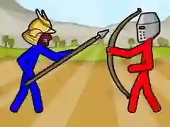 Xogo Stickman: Choque do Reino en liña