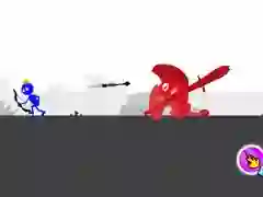 Xogo Rojo e Azul - Enigmas do Espión Stickman en liña