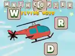 Xogo Mathcopter: Palabra Voando en liña