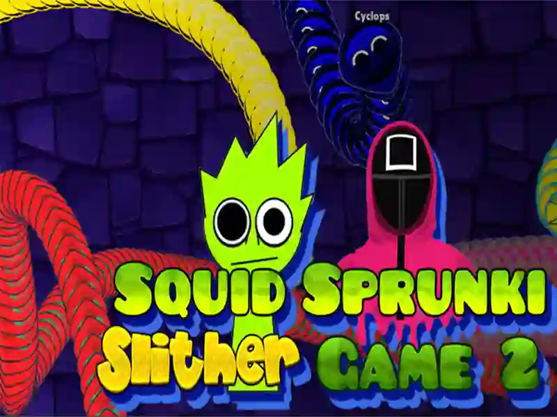 Xogo Squid Sprunki Slither Game 2 en liña