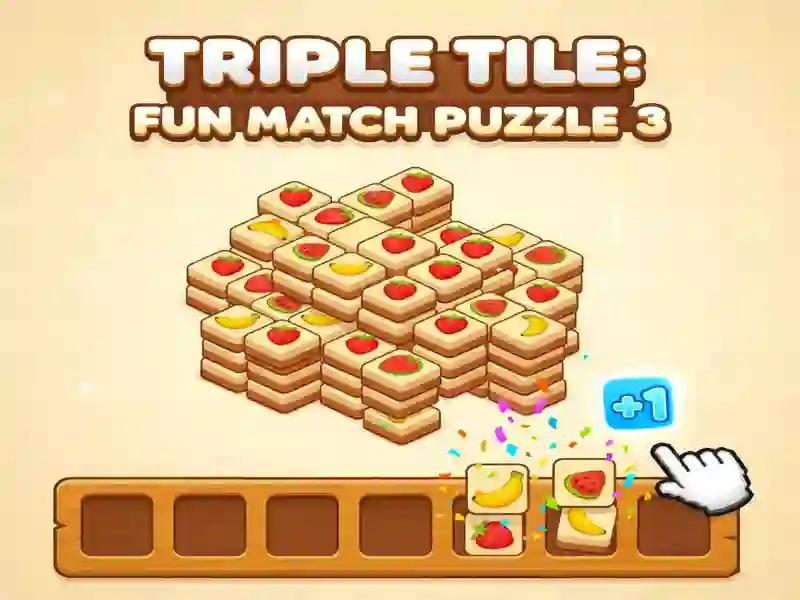 Xogo Triple Tile: Fun Match Puzzle 3 en liña