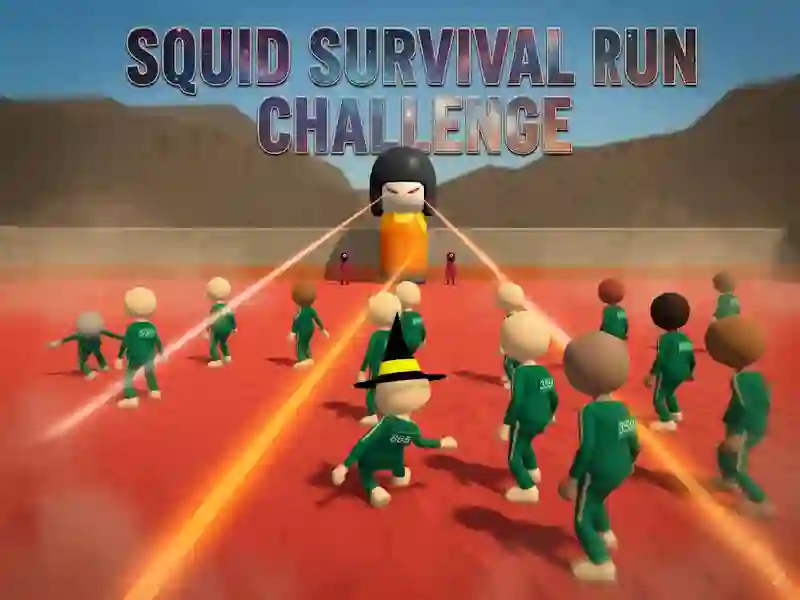 Xogo Squid Survival Run Challenge en liña