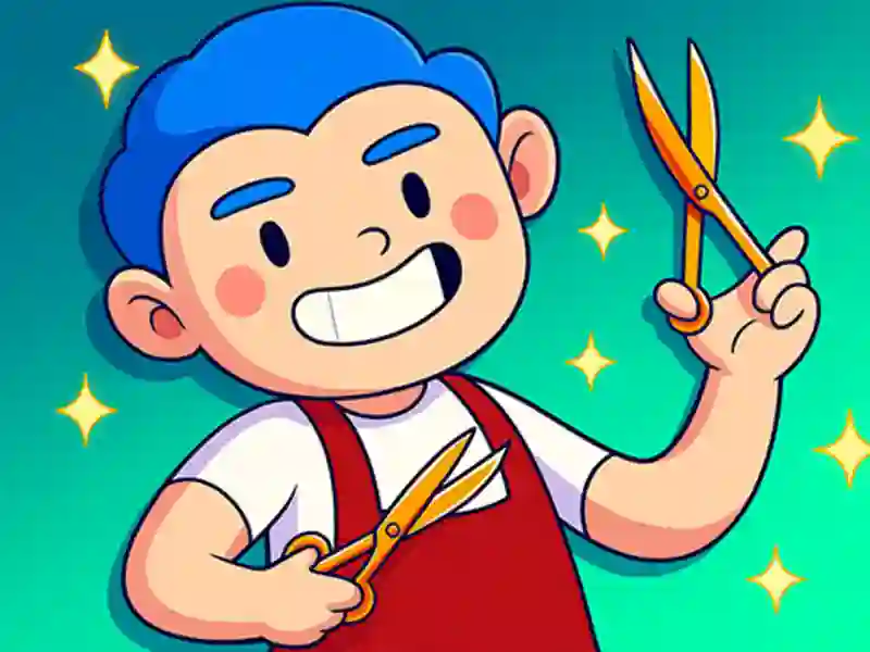 Xogo Tenda de barbería ociosa en liña