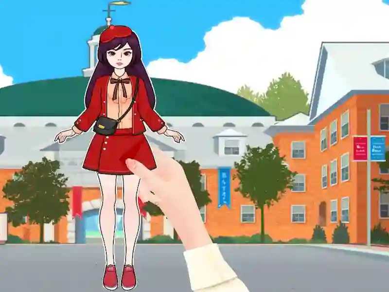 Xogo Vestido de cambio de boneca de papel en liña