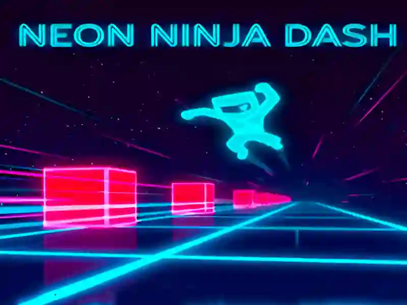 Xogo Neon Ninja Dash en liña