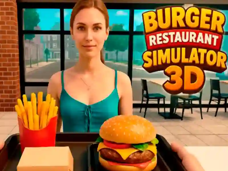 Xogo Burger Restaurant Simulator 3D en liña