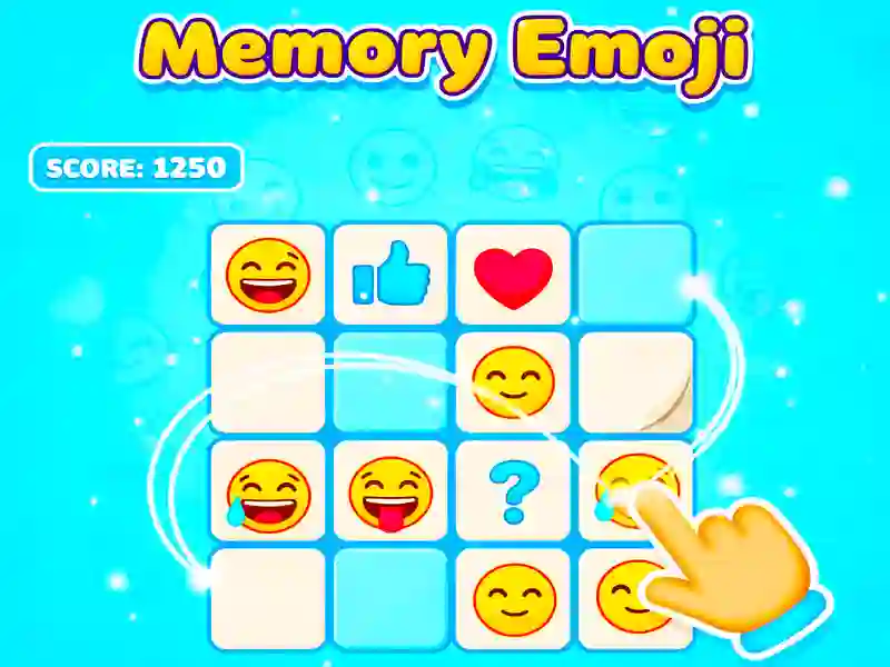 Xogo Memoria emoji en liña