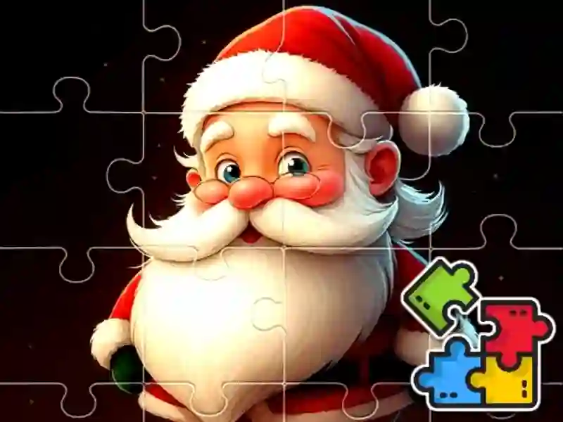 Xogo Puzzle de Nadal con Papá Noel en liña