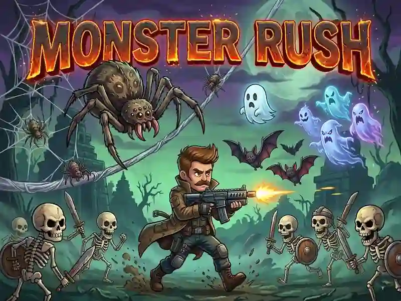 Xogo Monster Man Rush en liña