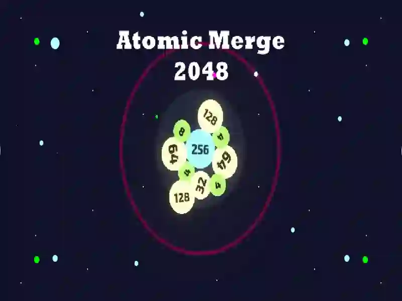Xogo Fusión atómica 2048 en liña