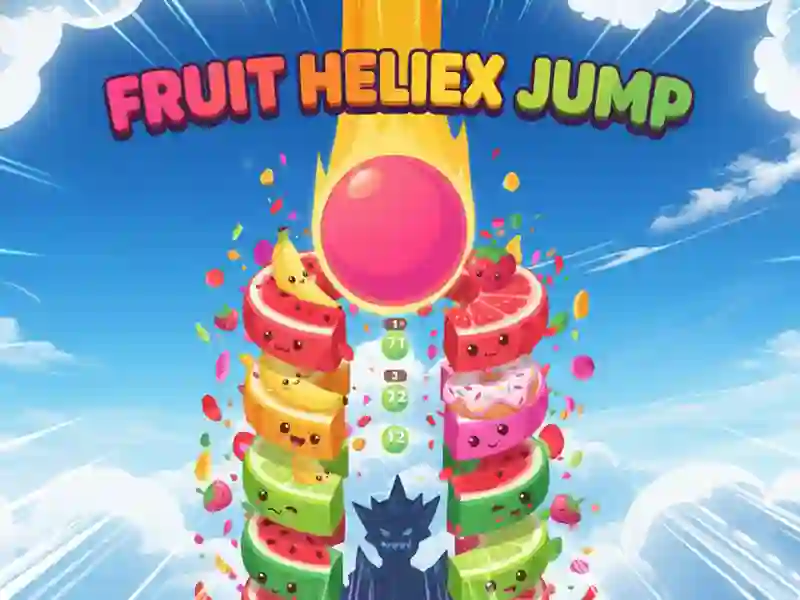 Xogo Fruit Helix Jump en liña