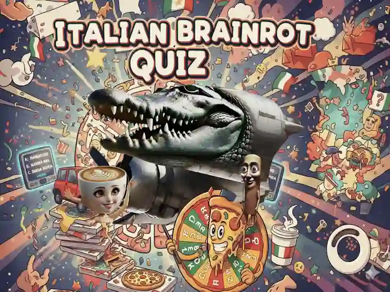 Xogo Quiz Brainrot italiano en liña