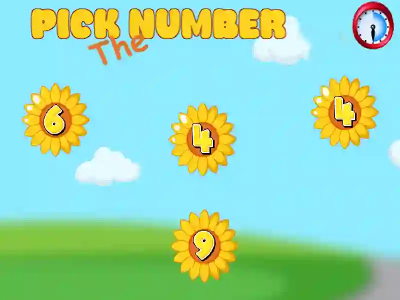 Xogo Escolla o número en liña