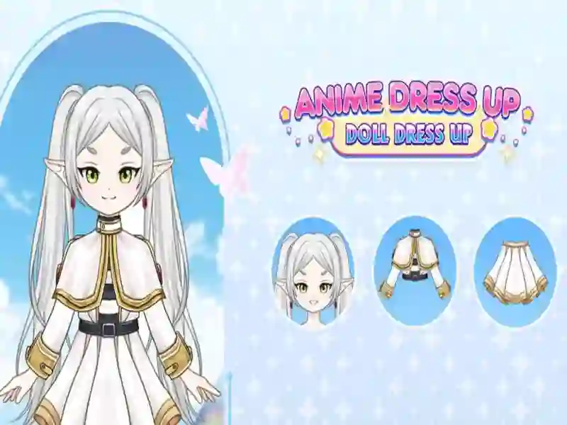 Xogo Anime Dress Up- Vestir bonecas en liña
